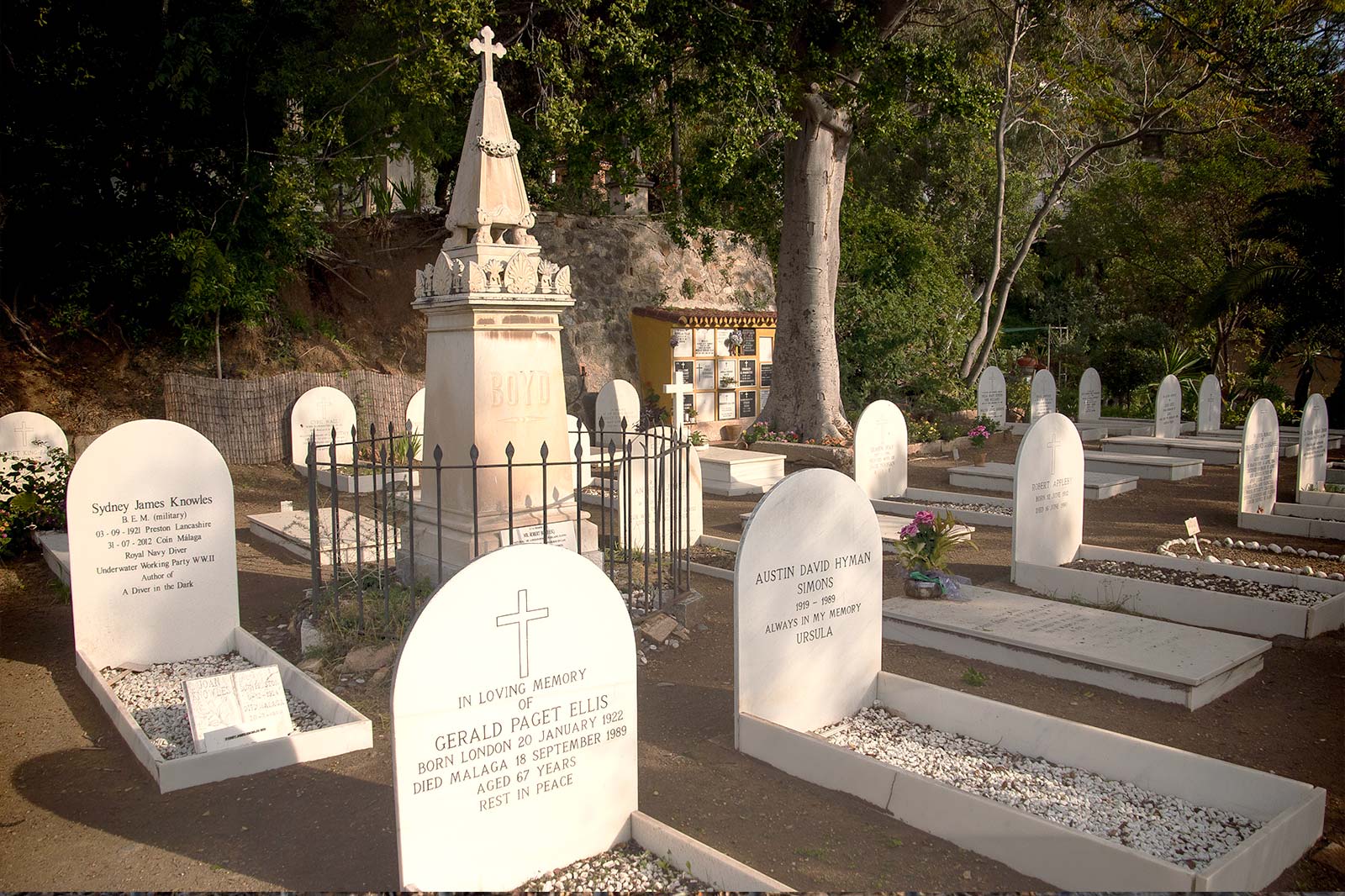 Inicio Cementerio Inglés de Málaga