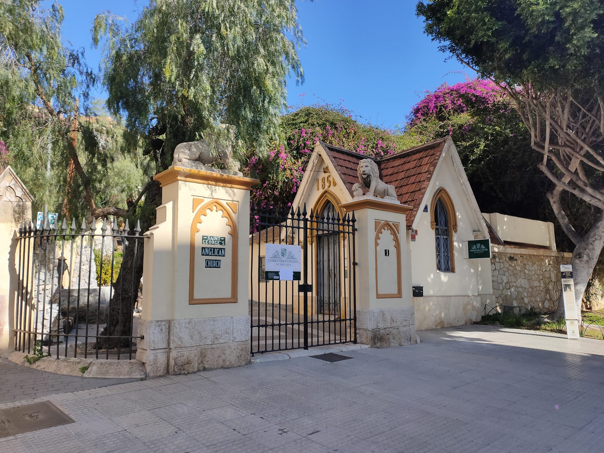 Inicio Cementerio Inglés de Málaga